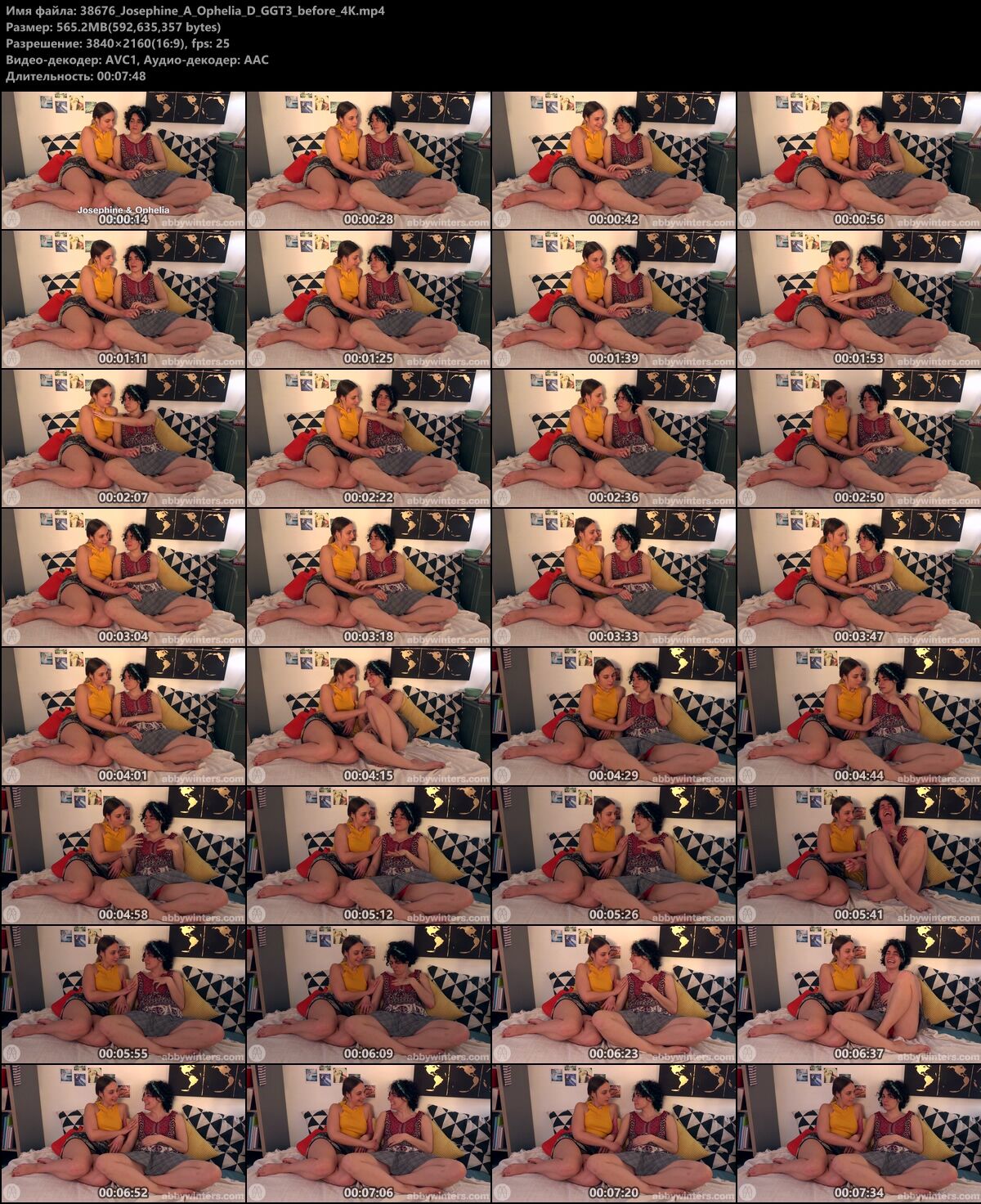 [Abbywinters.com] Josephine a \u0026 Ophelia D-Muff Diving [2023-02-03, Girl-Girl, 2160p] (Ophelia D Aka Ophelia Dust) – Porn torrents download