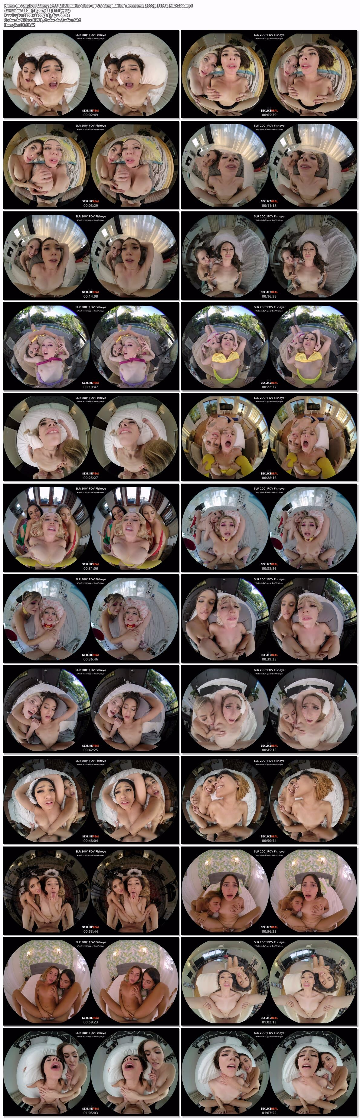 [Manny S / SexLikeReal.com] Agatha Vega, Blake Blossom, Charly Summer, Delilah Day, Haley Reed, Jane Wilde, Jessie Saint, Karma Rx, Kayley Gunner, Kenna James, Kiara Cole, Laney Grey, Lily Larimar, Madi Laine, Melody Marks, Savannah Bond, Sera Ryder, Tru Kait, Uma Jolie, XxLayna Marie… – 33 Missionaries Close-up VR Compilation Threesome (31956) [21.01.2023, Close Ups, Compilation, Hardcore, Missionary, POV, Threesome, 200°, SideBySide, 6K, 2900p, SiteRip] [Oculus Rift / Quest 2 / Vive] – Porn to