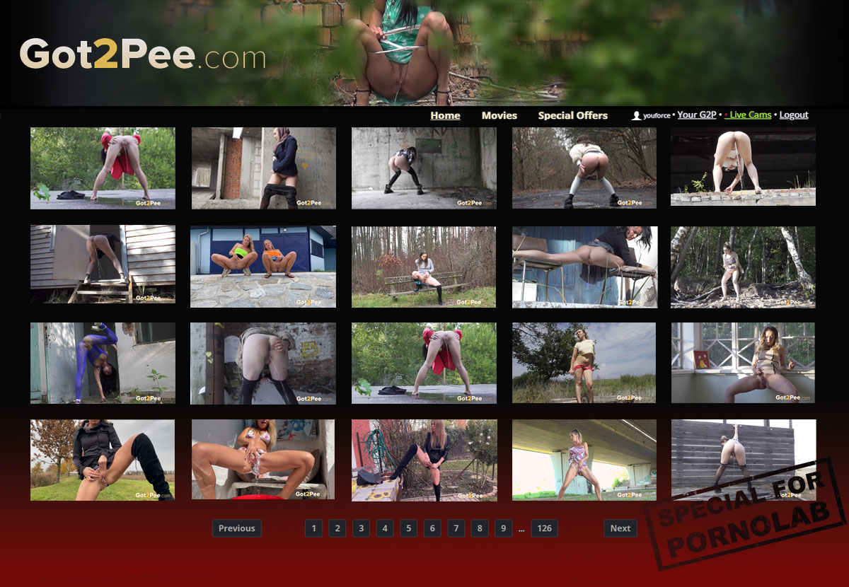 [Got2Pee.com] (114) [ SiteRip of 09/23/2022 - 03/01/2023, Peeing, Outdoor, 1080p, SiteRip] | Free Porn Torrent