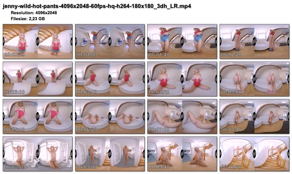 [StripzVR.com] Jenny Wild – Hot Pants [2020-09-18, Solo, Striptease, Virtual Reality, VR, 4K, 2048p, SideBySide, 2048p, SiteRip] [Samsung Gear VR] – Porn torrents download