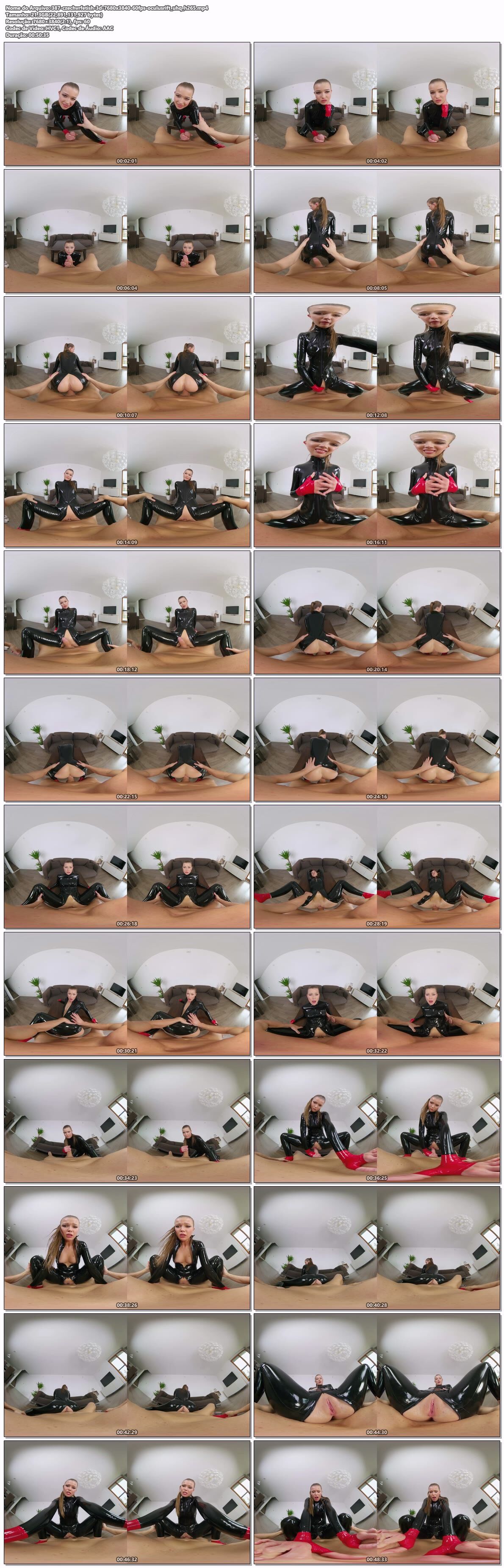 [CzechVRFetish.com] Olivia Sparkle – I Know You Like Latex (CzechVRFetish 387) [03.04.2023, Blowjob, Boyfriend, Brunette, Catsuit, Close ups, Cowgirl, Cum in Mouth, Cum Licking, Cum Play, Czech, Doggy Style, Footjob, Handjob, Hardcore, Latex, Long Hair, Masturbation, Missionary, Natural Tits, Overall, Pale Skin, Ponytail, Pussy Closeup, Reverse Cowgirl, Rubber, Sideways Cowgirl, Tattoo, Teasing, Teen, Virtual Reality, SideBySide, 8K, 3840p , SiteRip] [Oculus Rift / Quest 2 / Vive] – Porn torrent