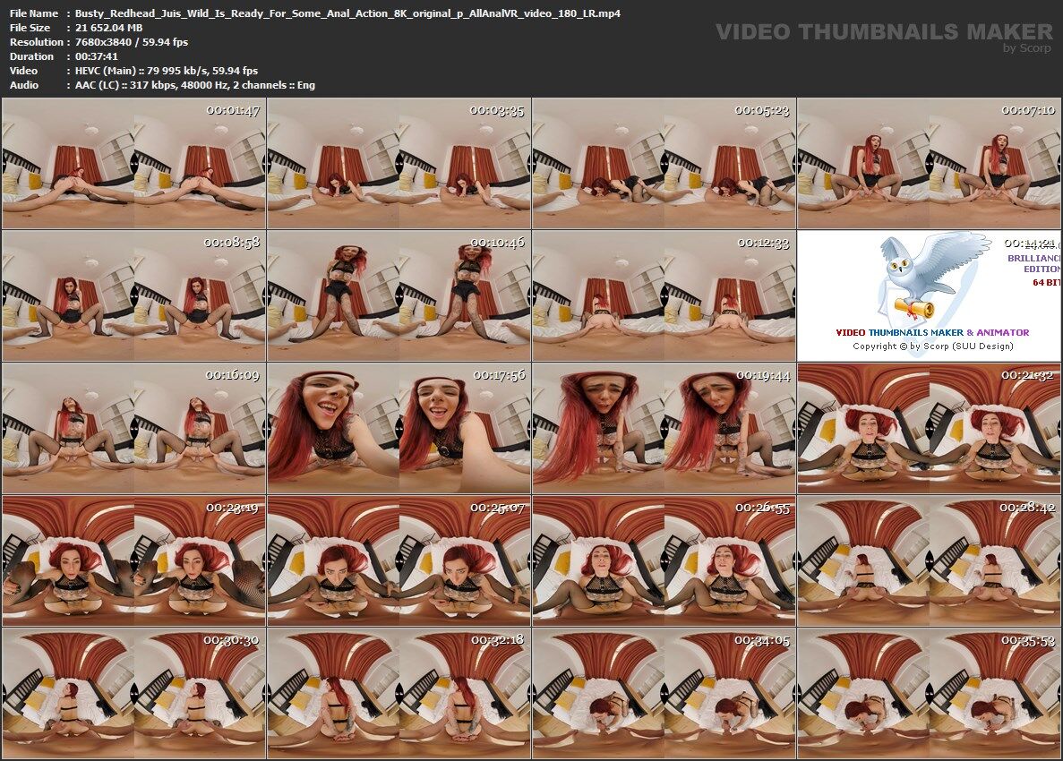 [SexLikeReal.com/AllAnalVR] Juiswild – Busty Redhead Juis Wild Is Ready For Some Anal Action [2023-03-23, VR, Anal, Big Tits, Blowjob, Silicone, Close Ups, Cowgirl, Reverse Cowgirl, Doggystyle, Hardcore, Missionary , English Speech, Fishnet, Garter Belt, Stockings, POV, Redhead, Shaved Pussy, Piercing, Tattoos, SideBySide, 3840p, SiteRip] [Oculus Rift / Vive] – Porn torrents download