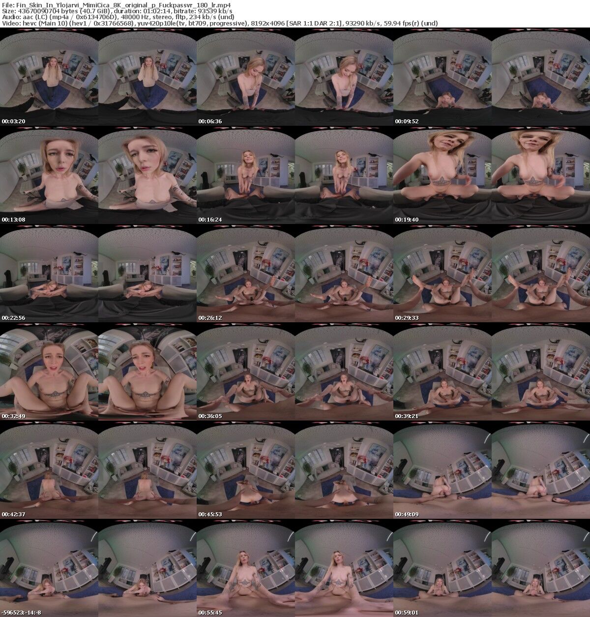 [FuckPassVR.com] Mimi Cica – Fin Skin In Ylöjärvi [2023-04-08, VR, Blowjob, POV, Natural Tits, Bush, Toys, Cunnilingus, Cowgirl, Missionary, Doggystyle, Reverse Cowgirl, Close Ups, Intimate, Tattoos, Cum In Mouth, Cumshot, Fingering, Handjob, Piercing, Blonde, Blue Eyes, Finnish, SideBySide, 4096p, SiteRip] [Oculus Rift / Vive] – Porn torrents download