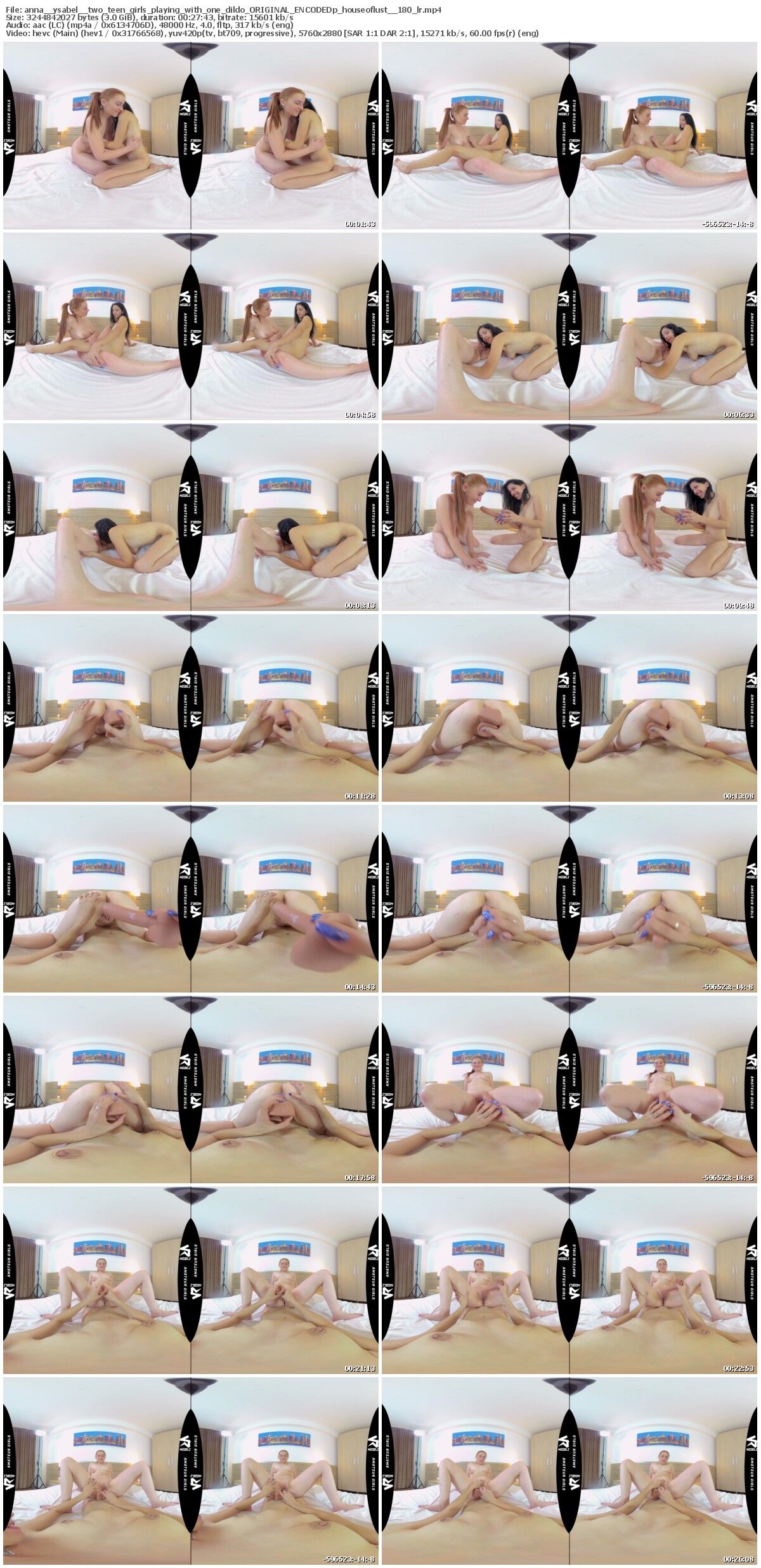 [VRPorn.com/HouseOfLust] Anna Borisova, Ysabel Reina – Two teen girls playing with one dildo [2022-06-24, VR, Brunette, Redhead, Toys, Dildo, Cunnilingus, Fetish, Female POV, Lesbian, NonPOV, Made For Women, SideBySide, 2880p, SiteRip] [Oculus Rift / Vive] – Porn torrents download