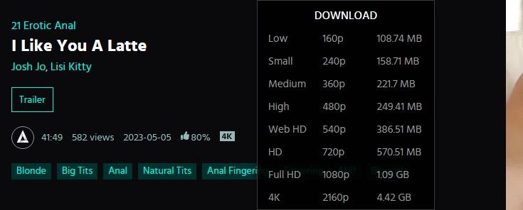 [21EroticAnal.com / 21Naturals.com] Lisi Kitty – I Like You A Latte (05.05.2023) [2023, Anal, Teen, Gonzo, Hardcore, Anal Creampie] – Porn torrents download