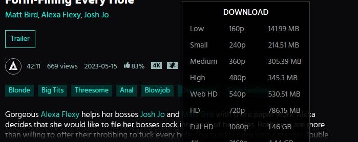 [DPFanatics.com / 21Sextury.com] Alexa Flexy – Form-Filling Every Hole (05/15/2023) [2023, DP, Anal, Teen, Gonzo, Hardcore] – Porn torrents download