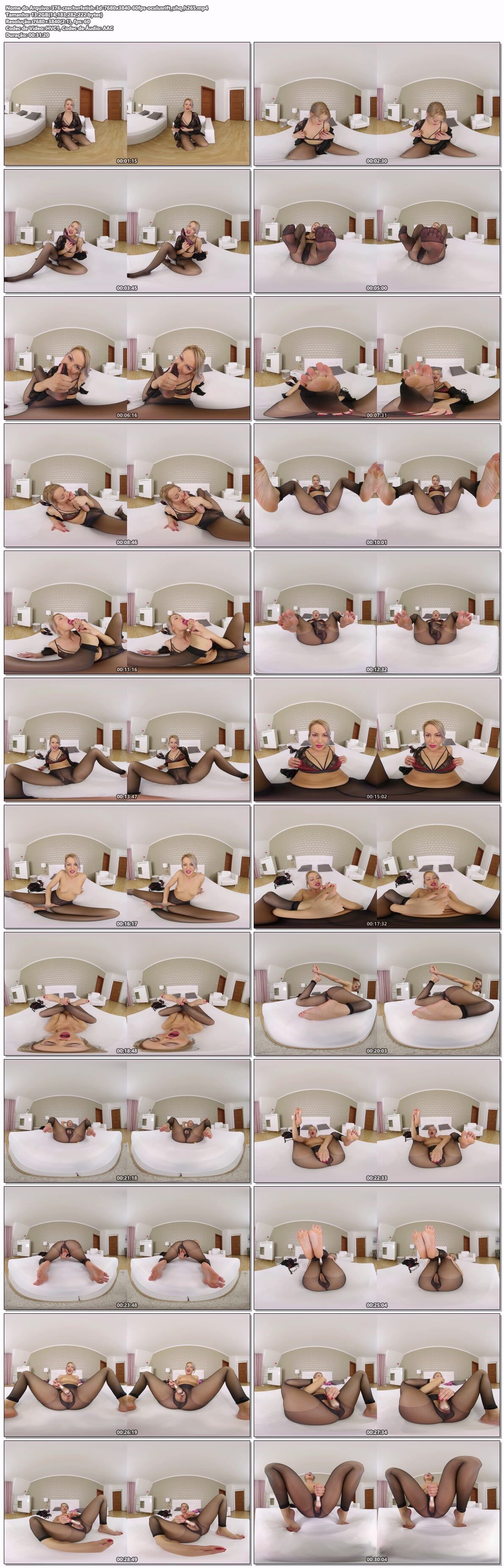 [CzechVRFetish.com] Cherry Kiss – Blond Babe With Sexy Feet (CzechVRFetish 376) [11.01.2023, Blonde, Close ups, Feet Licking, Fingering, Foot, High Heels, Legs, Lingerie, Masturbation, Natural Boobs, Nightrobe, Nipple Play , No Tattoo, Nylon, Pantyhose, POV, Pussy Closeup, Ripped Pantyhose, Short Hair Sniffing, Solo, Tanned, Teasing, Tight Pussy, Trimmed Pussy, Wavy Hair, Wet Pussy, Whispering, Virtual Reality, SideBySide, 8K, 3840p, SiteRip ] [Oculus Rift / Quest 2 / Vive] – Porn torrents downl