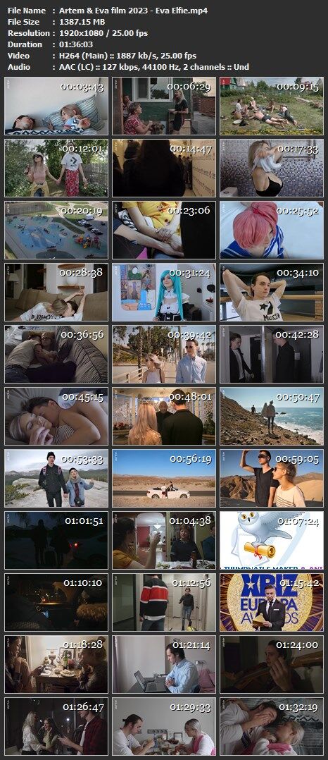 Artem & Eva / Artem & Eva (Evgeny Milykh, Petit à Petit Production) [2023, Documentary, Big Tits, Russian Girls, Teen, Young, SiteRip] (Eva Elfie) – Porn torrents download