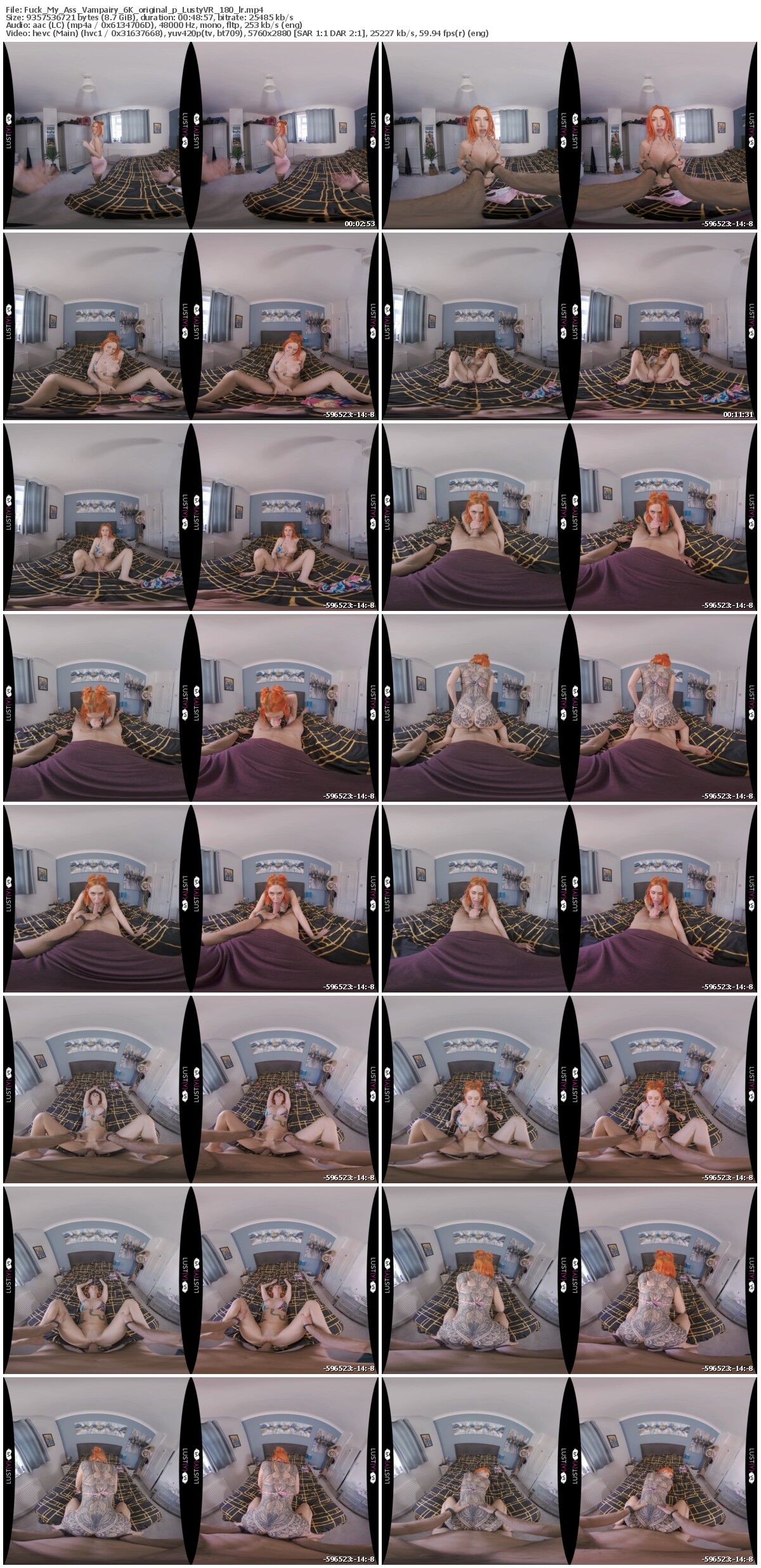 [SexLikeReal.com/LustyVR] Vampairy – Fuck My Ass [2023-04-30, VR, Anal, Blowjob, Cumshot, Doggystyle, Masturbation, Missionary, Piercing, POV, Redhead, Reverse Cowgirl, Shaved Pussy, Toys, English Speech, Long Hair, Tattoos, Alt Porn, SideBySide, 2880p, SiteRip] [Oculus Rift / Vive] – Porn torrents download