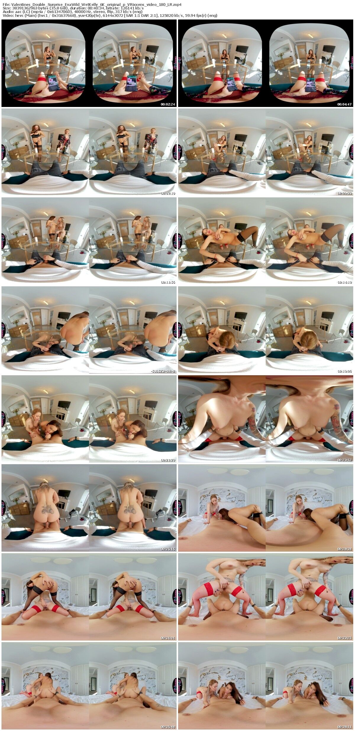 [VRixxens] Eva Wild, Wet Kelly – Valentine’s Double Surprise [2022-02-12, VR, Blonde, Blowjob, Brunette, Cowgirl, Cumshot, Fingering, Handjob, Kissing, Lingerie, Masturbation, POV, Reverse Cowgirl, Stockings, Tattoos, Threesome (FFM), MILF, SideBySide, 3072p, SiteRip] [Oculus Rift/Vive] – Porn torrents download