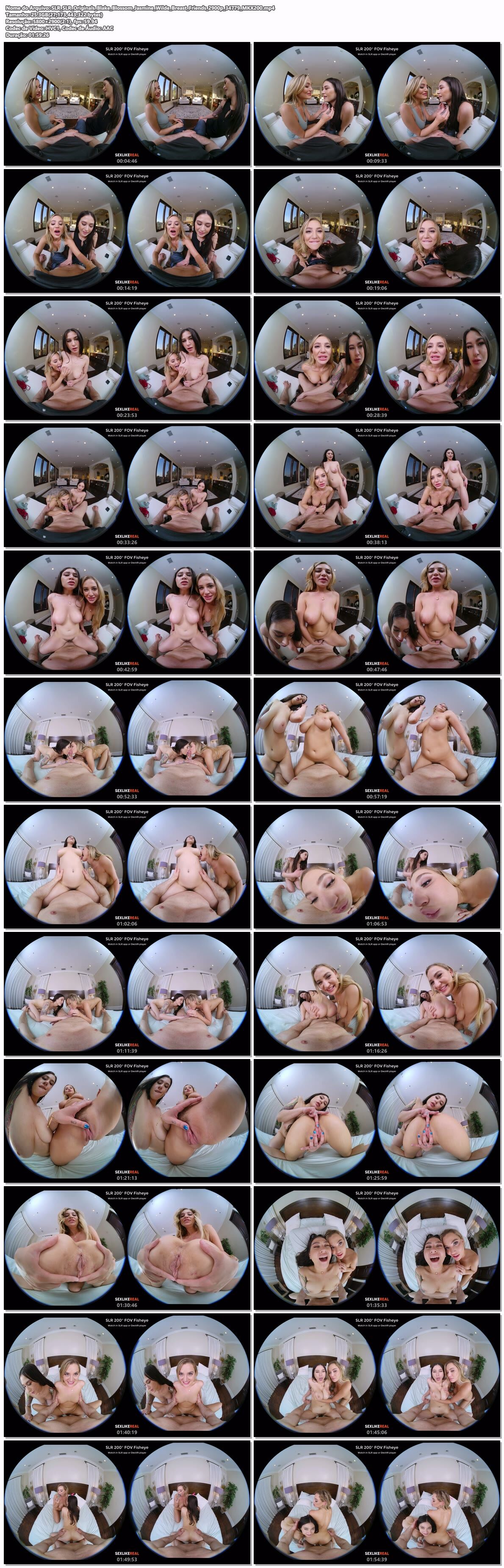 [SLR Originals / SexLikeReal.com] Blake Blossom, Jasmine Wilde – Breast Friends (34779) , Doggy Style, FFM, Hairy Pussy, Handjob, Kissing, Lesbian, Long Hair, Missionary, Natural Tits, POV, Reverse Cowgirl, Tattoo Sleeve, Threesome, Tit Sucking, Titfuck, Toys, Trimmed, Virtual Reality, 200°, SideBySide, 6K, 2900p, SiteRip] [Oculus Rift / Quest 2 / Vive] – Porn torrents download