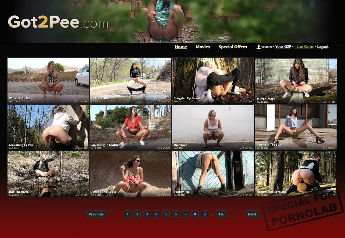 [Got2Pee.com] (72) [ SiteRip updates of 03/01/2023 – 06/13/2023, Peeing, Outdoor, 1080p, SiteRip] – Porn torrents download