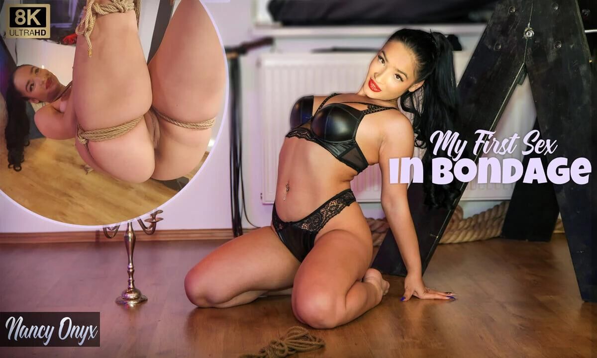[SexLikeReal.com/VRixxens] Nancy Onyx – My First Sex In Bondage [2023-04-28, VR, Blowjob, Brunette, Cumshot, Long Hair, Hardcore, Missionary, Lipstick, POV, True 8K, Pierced Navel, BDSM, Tied / Rope, Shibari, SideBySide, 4096p, SiteRip] [Oculus Rift / Vive] – Porn torrents download