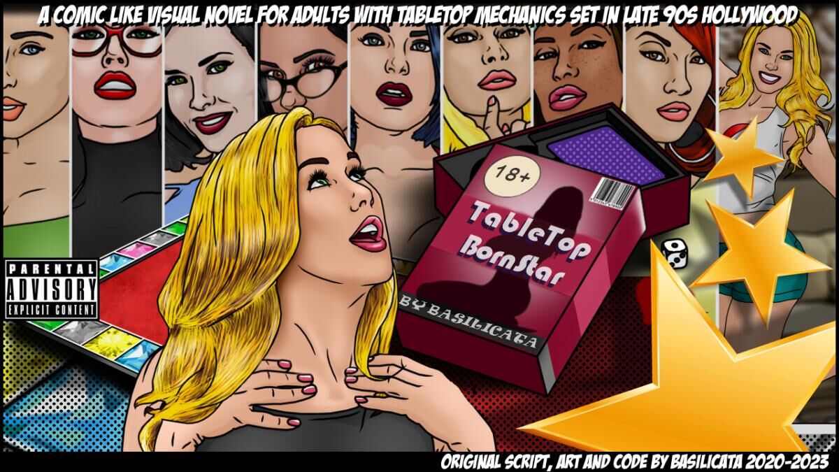 TableTop BornStar [InProgress, 0.5] (Basilicata) [uncen] [2021, ADV, Animation, Management, Anal Play, Male Hero, Creampie, Comedy, Milf, Masturbation, Voyeur, Oral, Corruption, Romance, Toys, Sex Toys, Vaginal , Exhibitionism, Spanking, Lesbians, Handjob, Ren’Py] [eng] – Porn torrents download