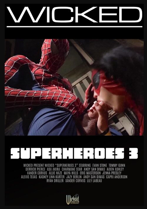 Superheroes 3 / Superheroes 3 (Axel Braun, Wicked Pictures) [2023, Anal, Big Tits, Cosplay, Feature, Group Sex, Parody, Threesome, VOD] (Alexis Texas, Kagney Linn Karter, Asa Akira, Allie Haze, Aiden Ashley, Lily LaBeau, Jenna Presley, Charmane Star, Maya Hills, Andy San Dimas, Jazy Berlin) – Porn torrents download