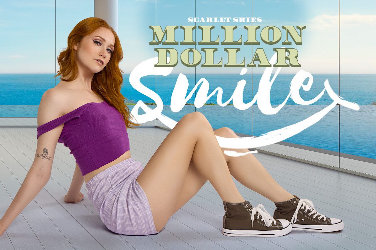 [BadoinkVR.com] Scarlet Skies – Million Dollar Smile [2023-08-22, Cum In Mouth, Blowjob, Hairy, Small Tits, Babe, Natural, Redhead, Teen, Doggystyle, 180, POV, VR, 6K, SideBySide, 3072p , SiteRip] [Oculus Rift / Vive] – Porn torrents download
