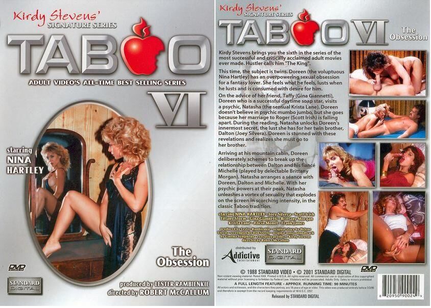 Taboo 6: The Obsession (Kirdy Stevens, Standard Video) [1988, Classic, DVDRip] (Nina Hartley, Krista Lane, Alicia Monet, Tiffany Storm, Britt Morgan, Joey Silvera, Scott Irish, Frank James) [Rus Sub] – Porn torrents download