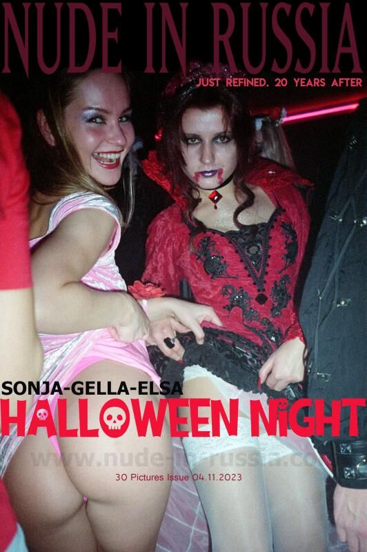[Nude-in-russia.com] 2023-11-04 Gella, Elsa, Sonja – Just Refined 20 Years After – Halloween night [Exhibitionism] [2700*1800, 31 photos] – Porn torrents download