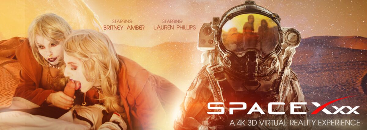 [VRBangers.com] Lauren Phillips, Britney Amber (SpaceXXX / 04/06/2018) [2018, Babe, Big Dick, Big Tits, Natural Tits, Threesome, 6K VR Porn, 4K VR Porn, Shaved, Cowgirl, Cosplay, Creampie , Kissing, Parody, Blonde, BlowJob, Hairy, Outdoor, 180 VR, American, FFM, Reverse Cowgirl, VR, SideBySide, 6K, 3072p] [Oculus Rift / Vive] – Porn torrents download