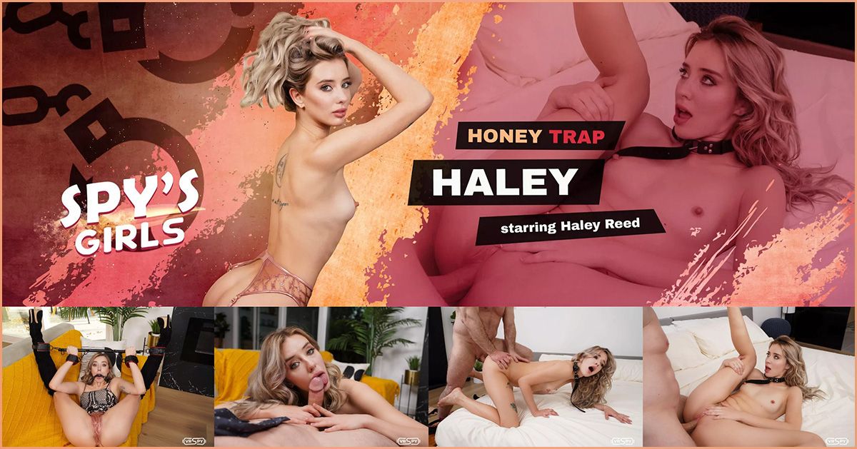 [VRSpy.com] Haley Reed – Honey Trap Haley [12/29/2023, Ball Gag, Blonde, Blowjob, Bondage, Braces, Closeup Missionary, Cowgirl, Cum In Mouth, Doggy Style, Facial, Handjob, High Heel Boots, Long Hair, Masturbation, Missionary, Natural Tits, Pov, Reverse Cowgirl, Tattoo, Toys, Trimmed, Vibrator, Virtual Reality, SideBySide, 8K, 4000p, SiteRip] [Oculus Rift / Quest 2 / Vive] – Porn torrents download