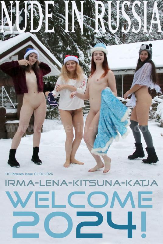 [Nude-in-russia.com] 2024-01-02 Lena, Katja P, Irma, Kitsuna – Welcome 2024! [Exhibitionism, Posing, Teen] [2700*1800, 111 photos] – Porn torrents download