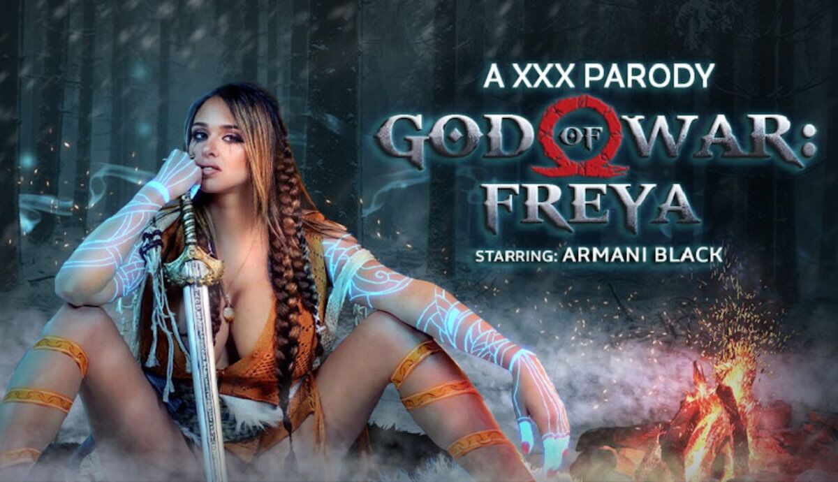 [VRConk.com] Armani Black – God of War: Freya (VR Porn Parody) [2023-04-21, 2D, Anal, Big Tits, Blowjob, Brunette, Cosplay, Parody, Tattoo, American, Balls Licking, Close Up, Cowgirl, Deepthroat, Doggystyle, Reverse Cowgirl, Shaved, Titty Fuck, 1080p, UnknownRip] – Porn torrents download