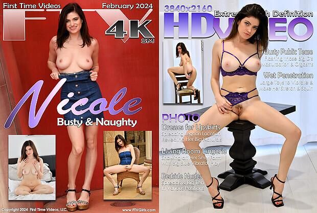[FTVGirls.com] 2024-02-24 Nicole – Busty & Naughty [Solo, Dildo, Masturbation] [3280 x 4928, 264 photos, 3 sets] – Porn torrents download