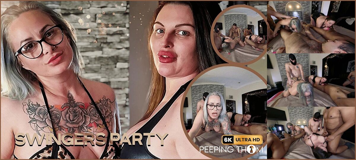 [Peeping Thom / SexLikeReal.com] Sammy Thomas, Crystal Smith – Swingers Back For More [03/26/2024, Age Play, Blow Job, Brunette, Cowgirl, Cumshots, Glasses, Hardcore, MILF, Missionary, NonPOV, Orgy, PAWG, Pierced Nipple, Pussy Licking, Swingers, Swingers Orgy, Tattoo, Virtual Reality, SideBySide, 6K, 2880p, SiteRip] [Oculus Rift / Quest 2 / Vive] – Porn torrents download