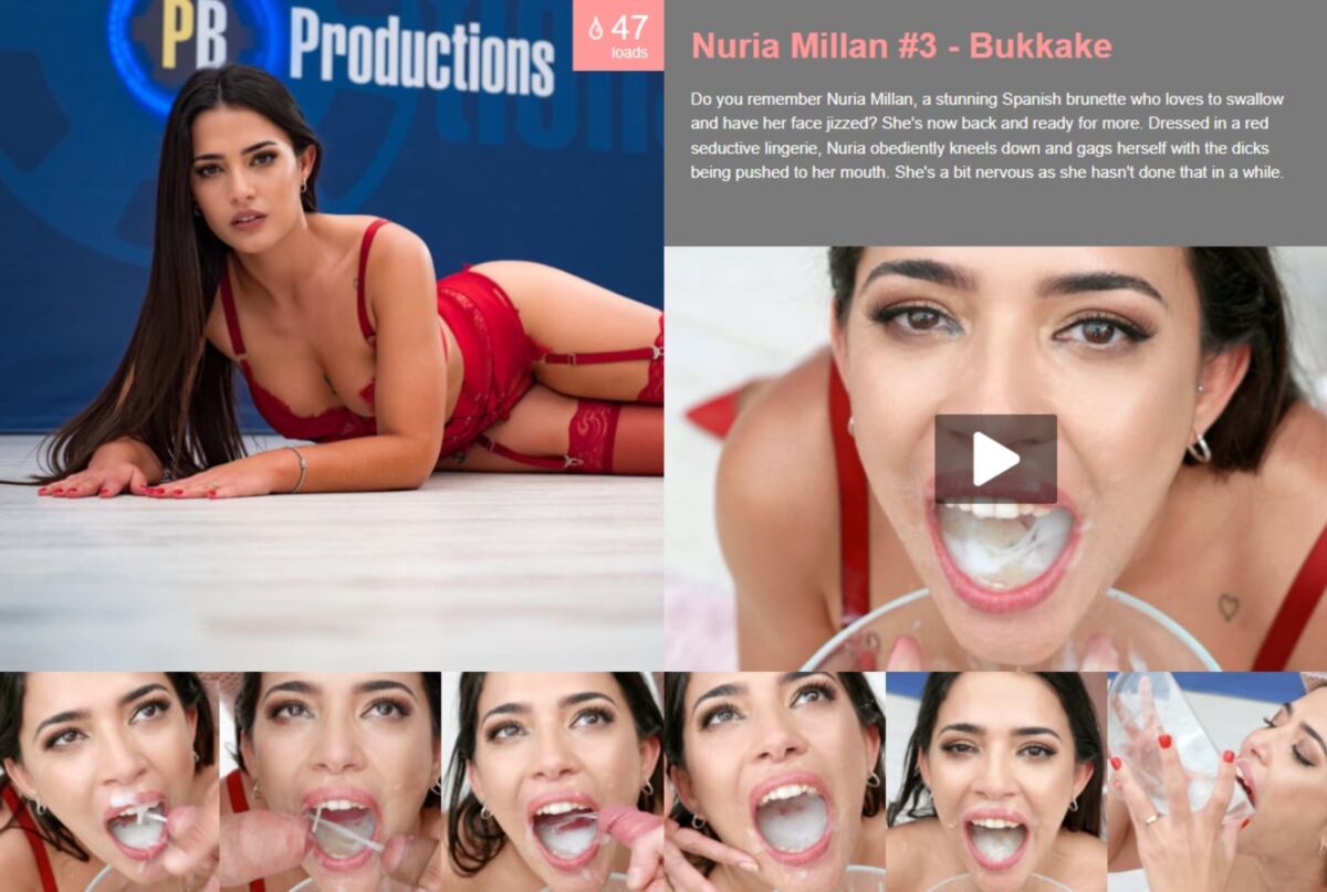 [PremiumBukkake.com] Nuria Millan #3 – Bukkake[2024, Bukkake ,Gangbang, Blowjobs, Cumshots, Swallow, Hardcore, 1080p] – Porn torrents download