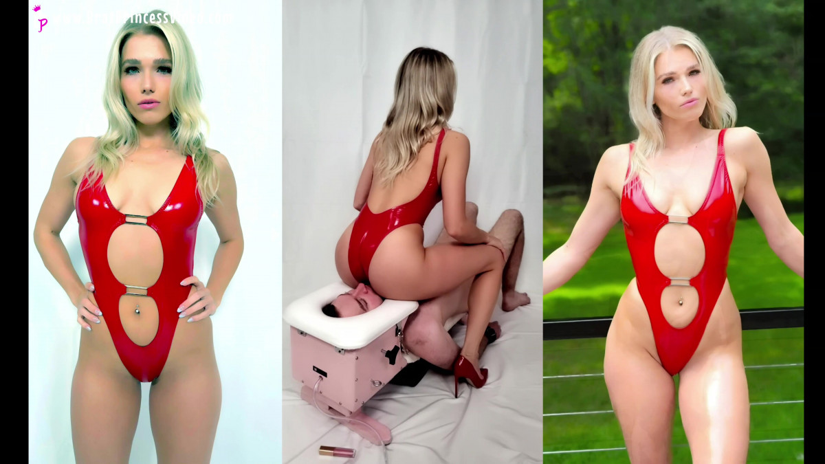 [BratPrincess.us] Amber - I am going to Destroy You 4K (BratPrincess) [2021 г., Femdom, Humiliation, Financial Domination, Face Sitting, Ass Smothering, Ass Worship, Brat Girl, Blonde, Ass Licking, 2160p, HDRip]