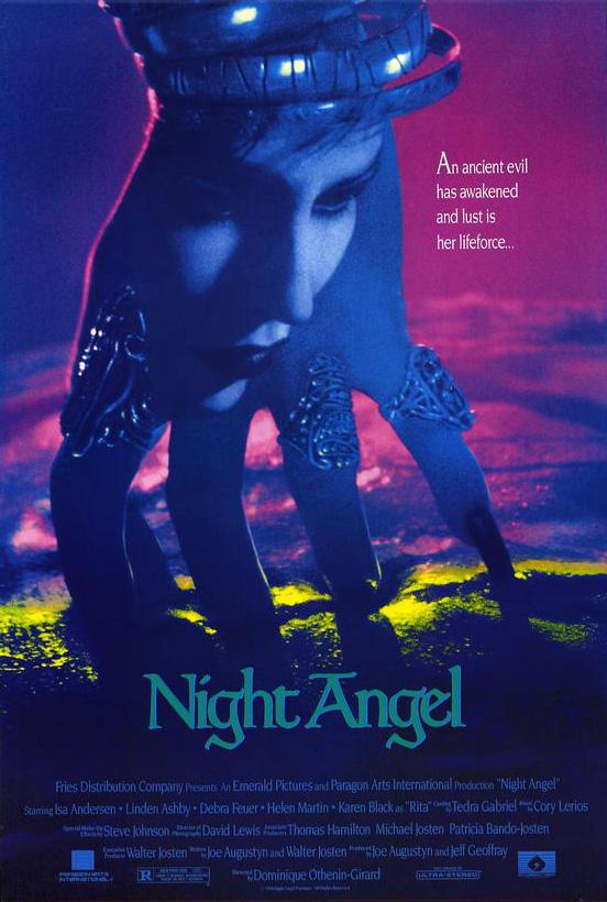 Night Angel / Ночной ангел (Dominique Othenin-Girard, Paragon Arts International) [1990 г., Erotic, horror, BDRemux, 1080p] (Linden Ashby, Isa Jank, Debra Feuer, Helen Martin, Karen Black, Doug Jones, Sam Hennings, Tedra Gabriel) rus ]