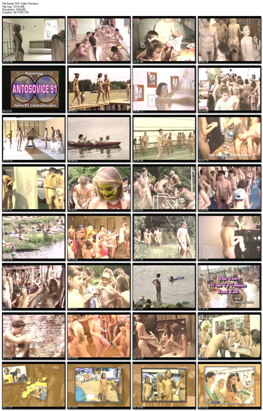 European Nudism: Video Review / FKK Video Previews [Documentary Nudism / Nudist / Naturist, DVDRip] – Porn torrents download
