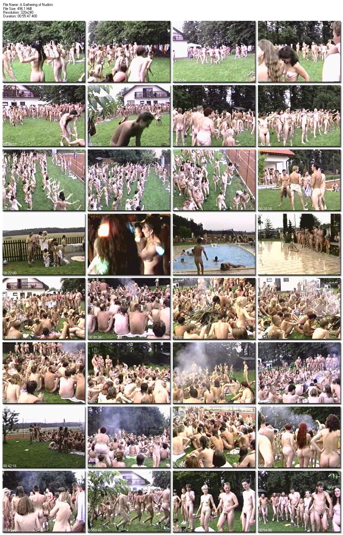 Collection of nudists / a gathering of nudists [1997, documentary, VHSRip] – Porn torrents download