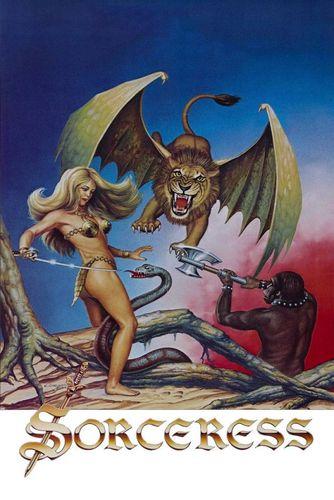 Sorceress / Колдунья (Jack Hill (as Brian Stuart), Corporacion Nacional Cinematografica, New World Pictures) [1982 г., Action, Fantasy, Adventure, Erotic, BDRip, 1080p] (Leigh Harris, Lynette Harris, Roberto Nelson, David Millbern, Bruno Rey, Ana De  ]