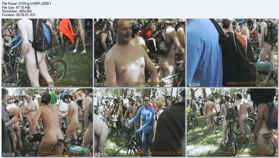 World Naked Bike Ride 2008 / World Nude Bicycle Walk 2008 [Documentary, CamRip] – Porn torrents download