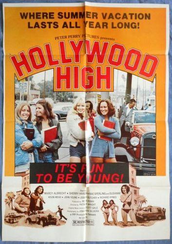 Hollywood High / Голливудская школа (Patrick Wright, Peter Perry Productions) [1976 г., Comedy, Erotic, BDRip, 1080p] (Susanne Severeid, Sherry Hardin, Rae Sperling, Marcy Albrecht, Kevin Mead, John William Young, Richard Hynes, Joseph Butcher, Marla ]