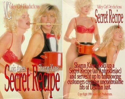 Jeanna Fine, Lois Ayres, Madison, Patricia Kennedy, Sharon Kane, Tiffany Storm – Secret Recipe / secret recipe (Joe Rock, In Hand Video) [1990, lesbian, orgy, hairy, VHSRip] – Porn torrents download