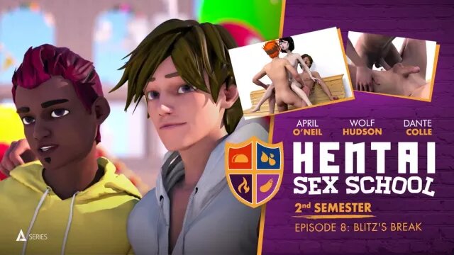 Hentai Sex School Episode 16 / Хентай секс-школа Эпизод 16 (AdultTime)[2022, Bisexual, Animation, SiteRip][ sub eng]