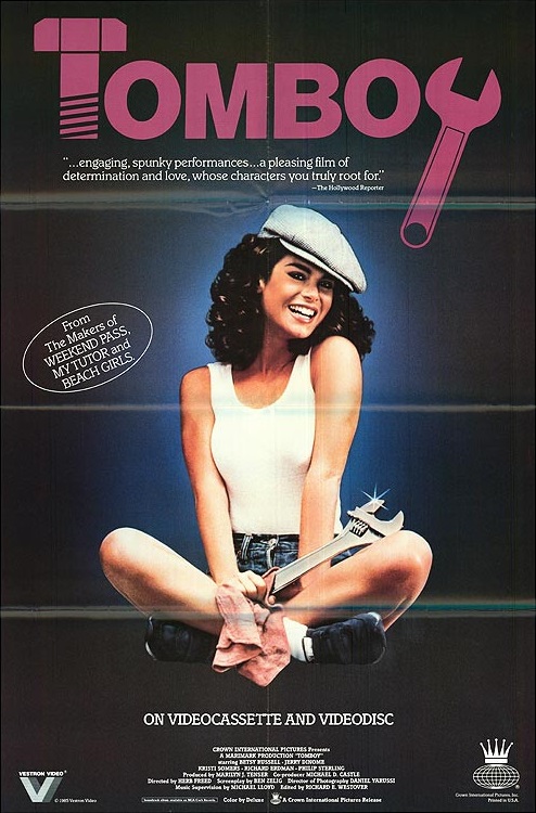 Tomboy / Девчонка-сорванец (Herb Freed, Crown International Pictures) [1985 г., Erotic, comedy, romance, Blu-Ray, 1080p] (Betsy Russell, Gerard Christopher, Kristy Niccoli, Richard Erdman, Philip Sterling, Eric Douglas, Paul Gunning, Toby Iland, Rory ]