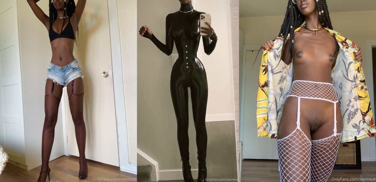 sexmeat [Ebony, Black, Solo, BDSM, Dildo, Anal Toys, CloseUp, SmallTits, Piercing, Blowjob, Interracial] [от 640*480 до 3840*3840, 697]