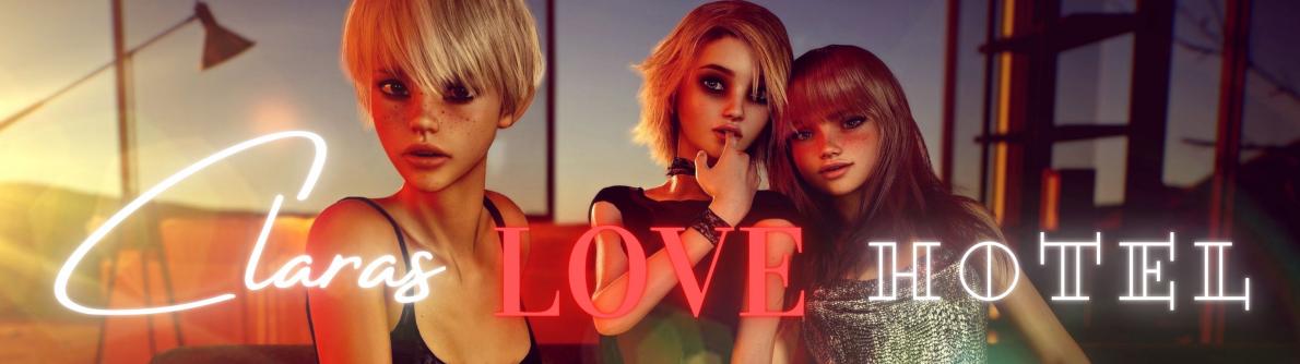 Clara s Love Hotel [0.4] (DumbKoala / Dumb Koala) [uncen] [2021, ADV, 3DCG, Animation, Creampie, Female Domination, Female Protagonist, Groping, Group Sex, Incest, Lesbian, Teen, Masturbation, Oral sex, Prostitution, Sex Toys, Spanking, Kinetic  ]