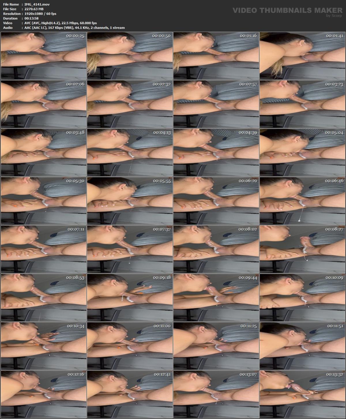 [2.22 GB] HotWifeTrixy – Cum hungry housewife sucks nonstop without taking the bolt out of her mouth – Porn torrents download