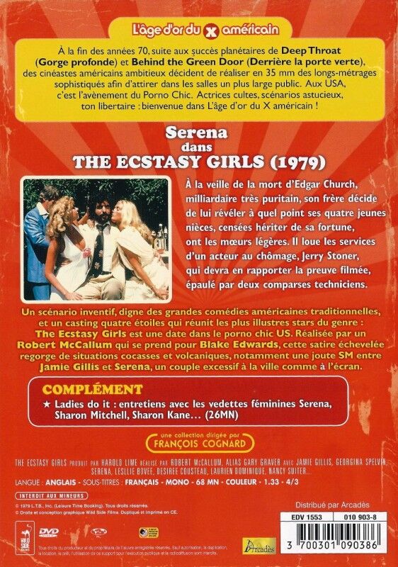 The Ecstasy Girls / Ecstasy Girls (Robert McCallum, Wild Side) [1979, Feature Classic, DVD9] – Porn torrents download