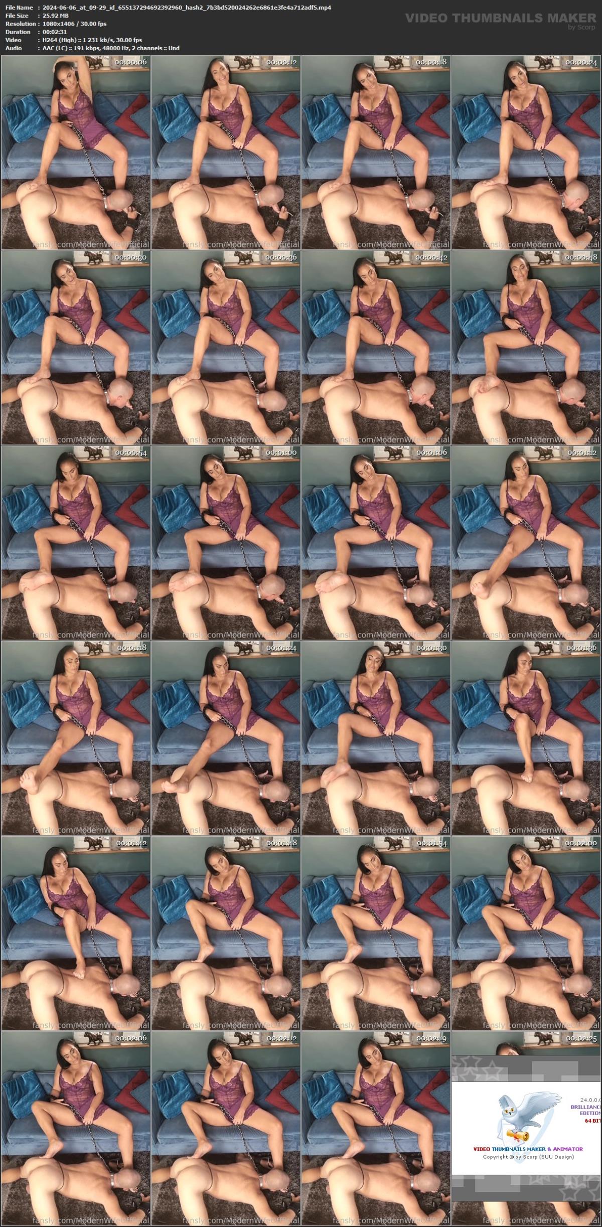 [3.3 GB] Modern Wife OfficialModern Wife’s Femdom and Pegging Collection (94 videos) – Porn torrents download