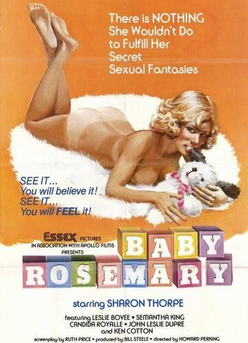 Baby Rosemary / Rosemary’s Baby (John Hayes (as Howard Perkins), Essex Pictures, Vinegar Syndrome) [1976, Classic, BDRip, 1080p] (Sharon Thorpe, John Leslie, Lesllie Bovee, Ken Scudder, Monique Cardin, John Seeman, Candida Royalle, Melba Bruce, Dale – Porn torrents download